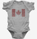 Retro Vintage Canada Flag  Infant Bodysuit