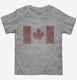 Retro Vintage Canada Flag  Toddler Tee