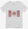 Retro Vintage Canada Flag Womens Vneck Shirt 666x695.jpg?v=1700534750