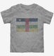 Retro Vintage Central African Republic Flag  Toddler Tee
