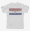 Retro Vintage Croatia Flag Youth