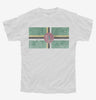 Retro Vintage Dominica Flag Youth