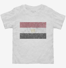 Retro Vintage Egypt Flag Toddler Shirt