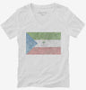 Retro Vintage Equatorial Guinea Flag Womens Vneck Shirt 666x695.jpg?v=1700533698