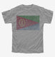 Retro Vintage Eritrea Flag grey Youth Tee