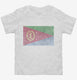 Retro Vintage Eritrea Flag white Toddler Tee