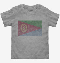 Retro Vintage Eritrea Flag Toddler Shirt