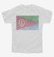 Retro Vintage Eritrea Flag white Youth Tee