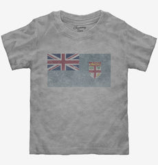 Retro Vintage Fiji Flag Toddler Shirt