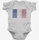 Retro Vintage France Flag  Infant Bodysuit