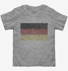 Retro Vintage Germany Flag Toddler Shirt