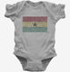 Retro Vintage Ghana Flag  Infant Bodysuit