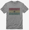 Retro Vintage Ghana Flag