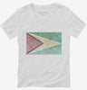 Retro Vintage Guyana Flag Womens Vneck Shirt 666x695.jpg?v=1700532841