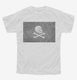 Retro Vintage Henry Every Pirate Flag white Youth Tee