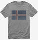 Retro Vintage Iceland Flag  Mens