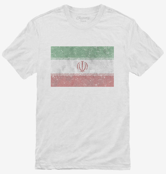 Retro Vintage Iran Flag T-Shirt