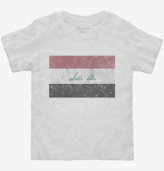 Retro Vintage Iraq Flag Toddler Shirt