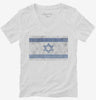 Retro Vintage Israel Flag Womens Vneck Shirt 666x695.jpg?v=1700532285