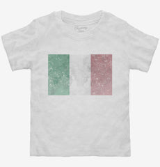 Retro Vintage Italy Flag Toddler Shirt