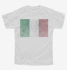 Retro Vintage Italy Flag Youth Shirt