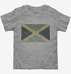 Retro Vintage Jamaica Flag Toddler Shirt