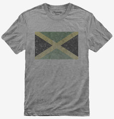 Retro Vintage Jamaica Flag T-Shirt
