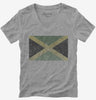 Retro Vintage Jamaica Flag Womens Vneck Tshirt B41c23f0-de39-42f0-a57d-61771bbd3866 666x695.jpg?v=1700594823
