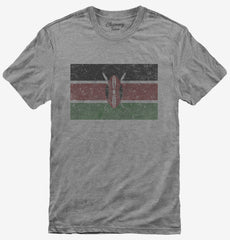 Retro Vintage Kenya Flag T-Shirt