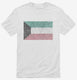 Retro Vintage Kuwait Flag white Mens