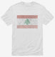 Retro Vintage Lebanon Flag  Mens