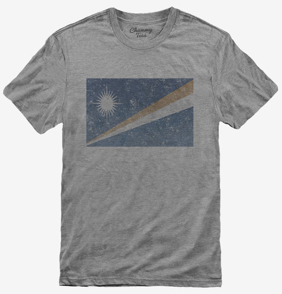 Retro Vintage Marshall Islands Flag T-Shirt