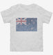 Retro Vintage New Zealand Flag white Toddler Tee