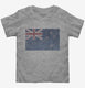 Retro Vintage New Zealand Flag grey Toddler Tee