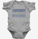 Retro Vintage Nicaragua Flag grey Infant Bodysuit