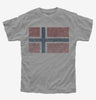 Retro Vintage Norway Flag Kids