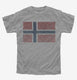 Retro Vintage Norway Flag  Youth Tee
