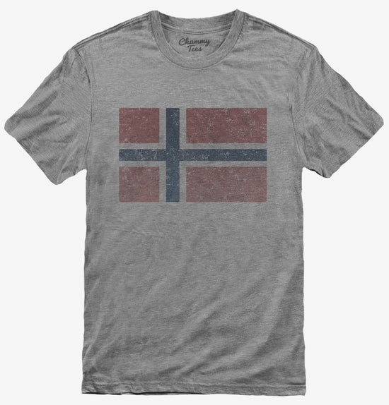 Retro Vintage Norway Flag T-Shirt