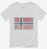 Retro Vintage Norway Flag Womens Vneck Shirt 666x695.jpg?v=1700530108