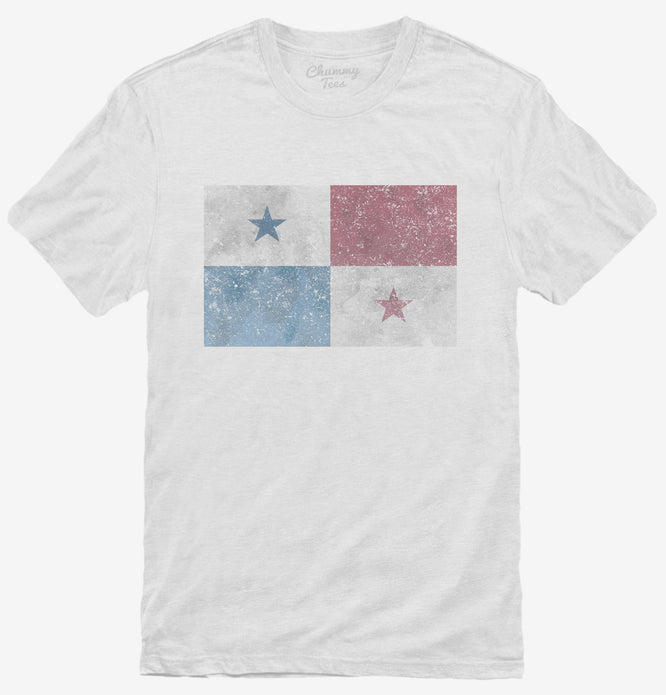 Retro Vintage Panama Flag T-Shirt