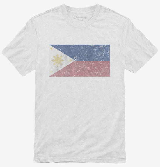 Retro Vintage Philippines Flag T-Shirt