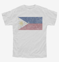Retro Vintage Philippines Flag Youth Shirt