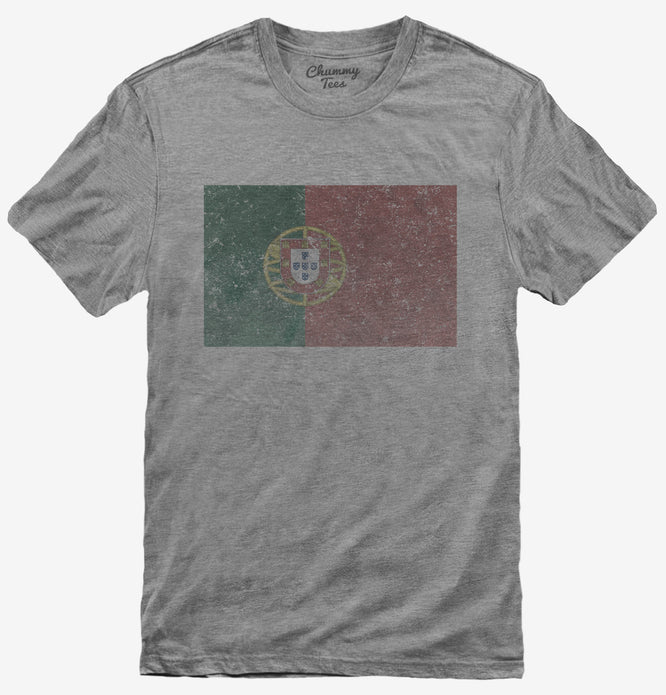 Retro Vintage Portugal Flag T-Shirt
