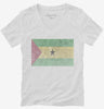 Retro Vintage Sao Tome And Principe Flag Womens Vneck Shirt 666x695.jpg?v=1700529048