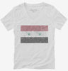 Retro Vintage Syria Flag Womens Vneck Shirt 666x695.jpg?v=1700528022