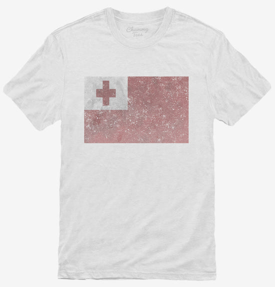 Retro Vintage Tonga Flag T-Shirt