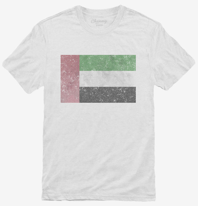 Retro Vintage United Arab Emirates Flag T-Shirt