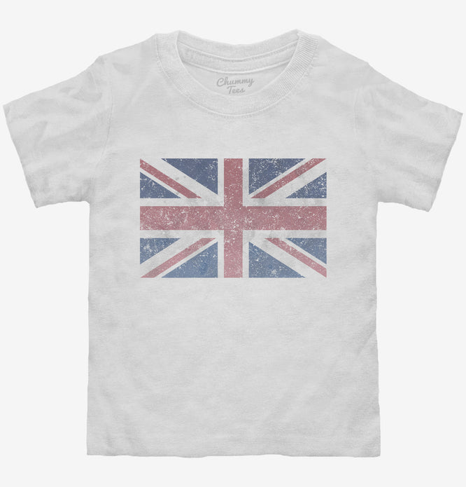 Retro Vintage United Kingdom Union Jack Flag T-Shirt