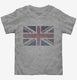 Retro Vintage United Kingdom Union Jack Flag  Toddler Tee