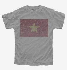 Retro Vintage Vietnam Flag Youth Shirt